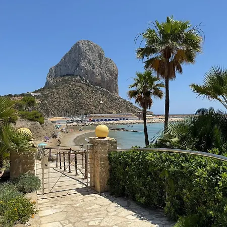 Beachfront With Xxl Terrace & Pool, Calpe Apartament *